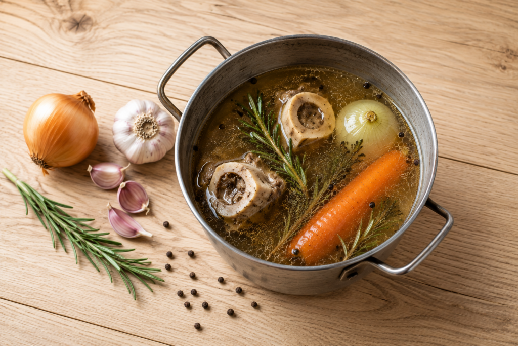 Knochenbrühe für starke Zähne