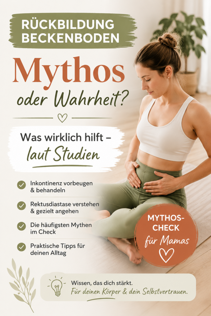 RÜCKBILDUNG BECKENBODEN Mythos oder Wahrheit?